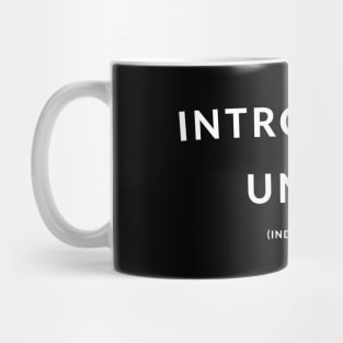 Introverts Unite (Individually) Mug